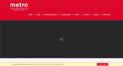 Desktop Screenshot of metroecosse.com